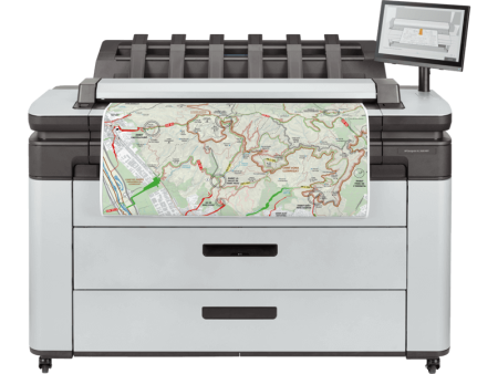 HP DesignJet XL 3600 dr MFP (p/s/c, 36",2400x1200dpi, 3 A1ppm, 128GB, HDD 500GB,2 rollfeed, autocutter,output tray, stand, Scanner 36",600dpi, 15,6" touch display, extUSB, GigEth)
