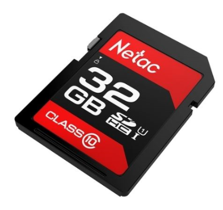 Носитель информации Netac P600 32GB SDHC U1/C10 up to 80MB/s, retail pack