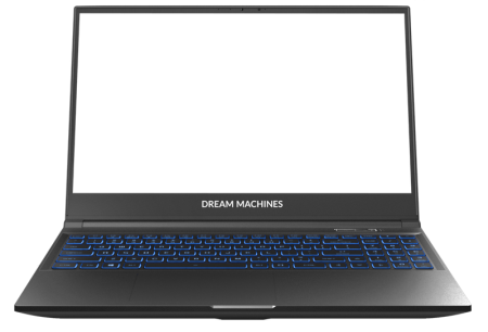 Ноутбук Dream Machines G1650-15KZ83 Intel Corei5-12500H/16Gb/1Tb M.2 SSD Nvme/15.6" FHD AG WVA 144Hz (1920x1080)/Nvidia GTX 1650 4Gb/WiFi6/BT/No OS/2.2Kg/Black/RG45/HDMI/KB Eng/Rus