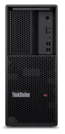 Рабочая станция Lenovo ThinkStation P3 Tower i7-13700, 32GB (2x16) DDR5, 1TB SSD M.2, NVIDIA T1000 8GB, USB KB&Mouse (ENG), DOS, 1Y
