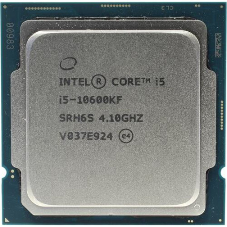 Процессор Intel Core i5-10600KF / 4.1-4.8 GHz, 6 cores, 12 threads, 12MB, 95-125W, LGA1200, Comet Lake, 14nm / OEM