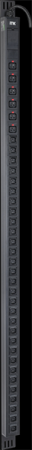 Блок розеток PDU верт. 42U 1ф 32А 30 роз. C13 6 C19 каб. 3м IEC60309