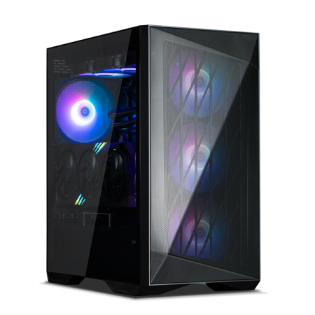 ZALMAN Z9 Iceberg MS Black, EATX, BLACK, WINDOW, 4x3.5", 5x2.5", 2xUSB2.0, 2xUSB3.0, 1xUSB 3.1 Gen2 Type-C, FRONT 3x140mm ARGB, REAR 1x140mm ARGB