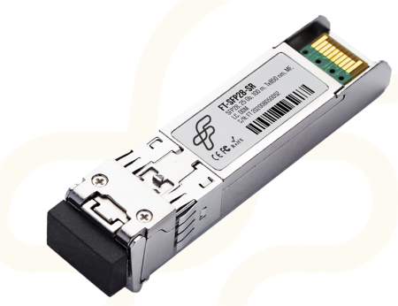FiberTrade Модуль оптический FT-SFP28-SR (25Gb, 100m, Tx850nm, MM, LC, DDM). Прошивка Intel
