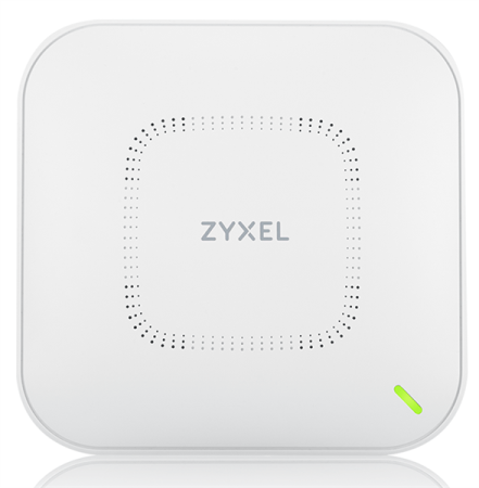 Гибридная точка доступа Zyxel NebulaFlex Pro WAX650S, WiFi 6, 802.11a/b/g/n/ac/ax (2,4 и 5 ГГц), MU-MIMO, Smart Antenna, антенны 4x4, до 1200+2400 Мбит/с, 1xLAN 5GE, 1xLAN GE, PoE, защита от 4G/5G, от