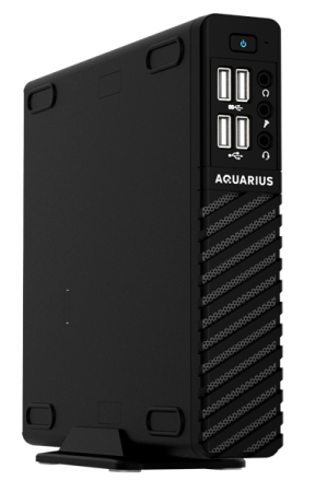Пк Aquarius Pro USFF P30 K43 R53 Core i5-10400/8Gb DDR4 2666MHz/SSD 256 Gb/No OS/Kb+Mouse/Комплект крепления VESA 100 х 100/1,4Кг.МПТ