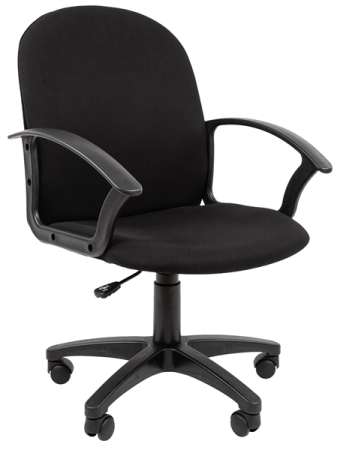 Офисное кресло Стандарт СТ-81 Россия ткань T08 черный  фото