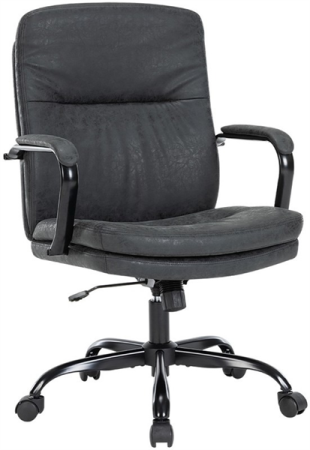 Офисное кресло Chairman CH301 экокожа, черный  фото
