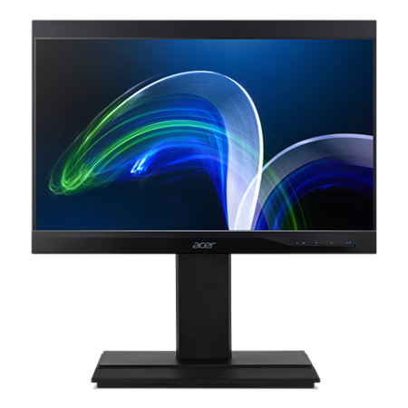 Моноблок ACER Veriton Z4880G All-In-One 23.8" FHD (1920x1080), i5-11400, 8GB DDR4 2666, 512GB SSD M.2, Intel UHD, HD Cam, DVD-RW, Wifi, BT, USB KB&Mouse, Windows 10 Pro, 1Y