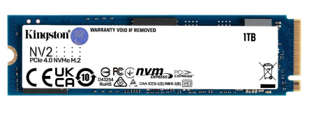 Накопитель SSD Kingston M.2 2280 NV2 NVMe 1Tb SNV2S/1000G