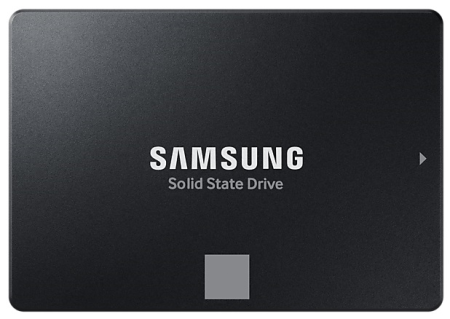 Твердотельный диск SSD 2.5" 1Tb (1000GB) Samsung SATA III 870 EVO (R560/W530MB/s) (MZ-77E1T0BW analog MZ-76E1T0BW) 1year