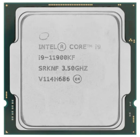Процессор CPU Intel Core i9-11900KF (3.5GHz/16MB/8 cores) LGA1200 OEM, TDP 95W, max 128Gb DDR4-3200, CM8070804400164SRKNF, 1 year